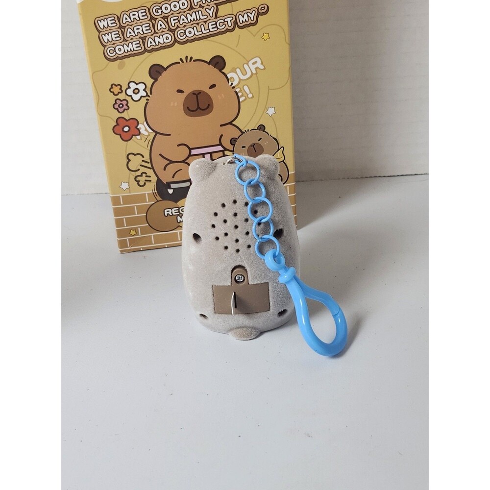 Capybara Voice Recording And Playback Keychain - Picture 2 of 4